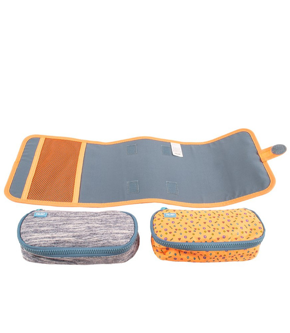 Multipiórnik teczuszka z wyposażeniem Milan Mimo różowy 08831MIP