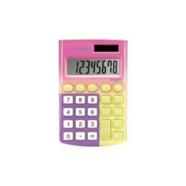Kalkulator kieszonkowy Milan Sunset różowy