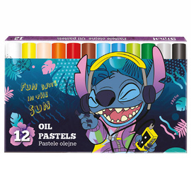 Pastele olejne 12 kol. Stitch Colorino Disney Core 67175PTR