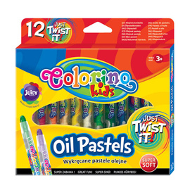 Pastele olejne wykręcane 12 kol. Colorino Kids 64590PTR