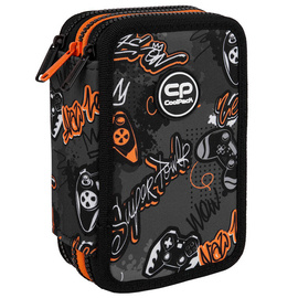 Piórnik potrójny z wyposażeniem CoolPack Jumper 3 Gamer F067827