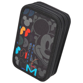 Piórnik potrójny z wyposażeniem Coolpack Jumper 3 Disney Core Mickey Mouse F067774
