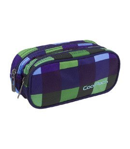 Piórnik szkolny dwukomorowy Coolpack Clever Criss Cross  82140CP nr A518