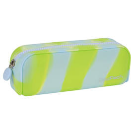 Piórnik szkolny silikonowy Coolpack Zebra Silicone Lime Z11770