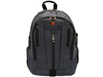 Plecak na laptopa New Bags szary R-650