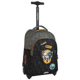 Plecak szkolny na kółkach Coolpack Jack Disney Core Mandalorian F107781