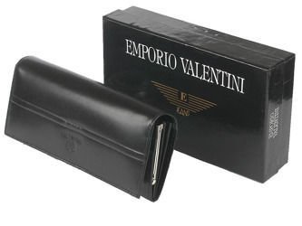 Portfel damski Emporio Valentini czarny 563-PL11 NERO