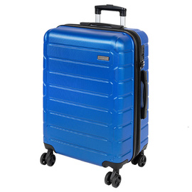 Średnia walizka z ABS-u Black Horse Bentley 24" PT-0069-24 niebieska