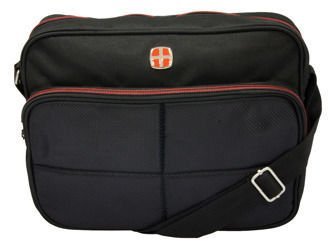 Torba męska na ramię New Bags czarna NB-5098