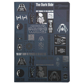 Zeszyt A4 w kratkę Coolpack Disney 100 Black Collection Star Wars 60084PTR