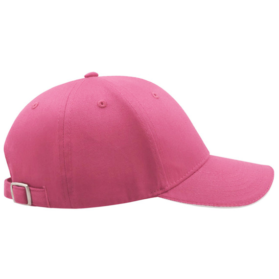 Czapka z daszkiem bejsbolówka SPORT PINK SANDWICH WHITE