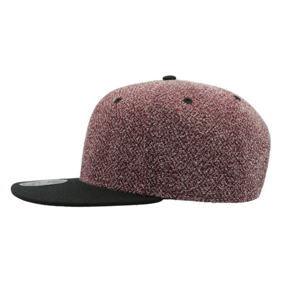 Czapka z daszkiem snapback KIK RED-BLACK