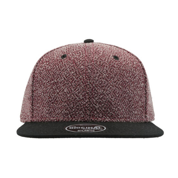 Czapka z daszkiem snapback KIK RED-BLACK