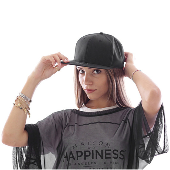 Czapka z daszkiem snapback STAGE BLACK