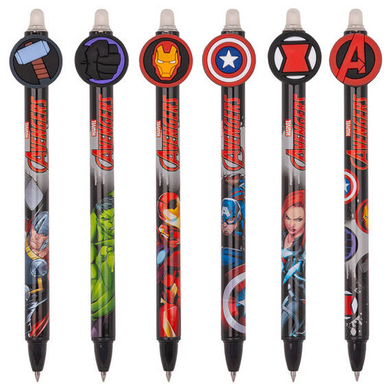Długopis automatyczny wymazywalny Avengers Colorino Disney Core Hulk 54304PTR_HULK