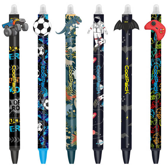 Długopis automatyczny wymazywalny Colorino Boys Mix Monster Truck 02657CP_MONSTER