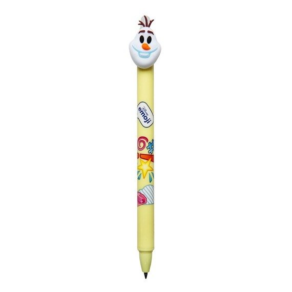 Długopis automatyczny wymazywalny Frozen żółty Colorino School 15639PTR