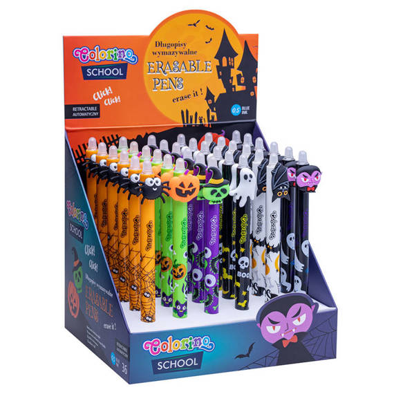 Długopis wymazywalny Colorino Halloween Nietoperz 15626PTR_NIET