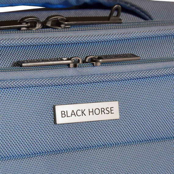 Duża walizka na kółkach 28" Black Horse Lincoln KC-230069-28 niebieska