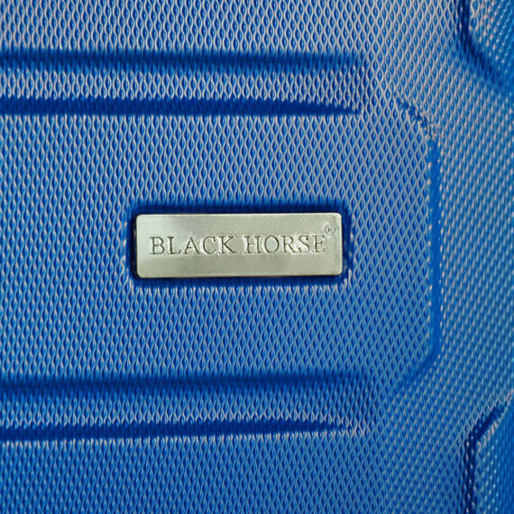 Duża walizka z ABS-u Black Horse Bentley 28" PT-0069-28 niebieska