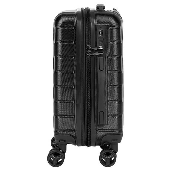 Komplet walizka kabinowa z ABS-u 18 " i kuferek 12" Black Horse Bentley PT-0069-18-12 czarne