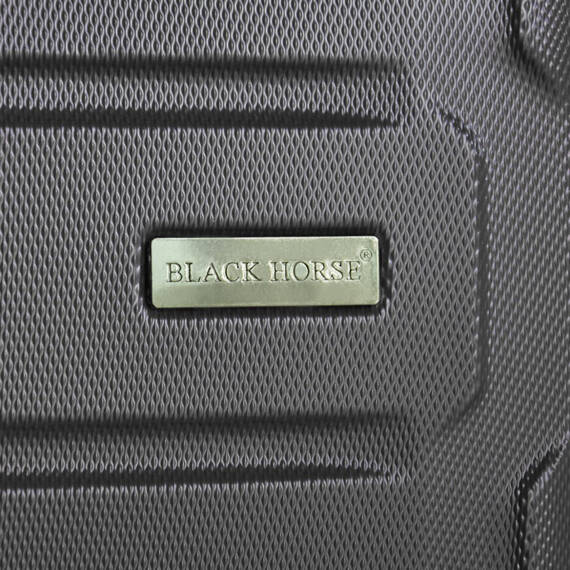 Komplet walizka z ABS-u 20" i kuferek 14" Black Horse Bentley PT-0069-20-14 szare