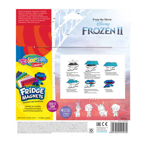 Magnesy na lodówkę Colorino Kids Frozen 91079PTR_OLAF