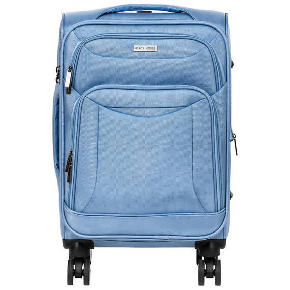 Mała walizka na kółkach 20" Black Horse Lincoln KC-230069-20 niebieska