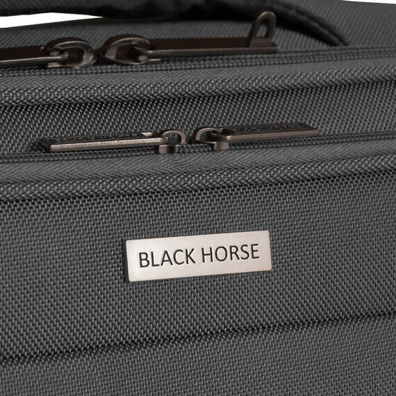 Mała walizka na kółkach 20" Black Horse Lincoln KC-230069-20 szara