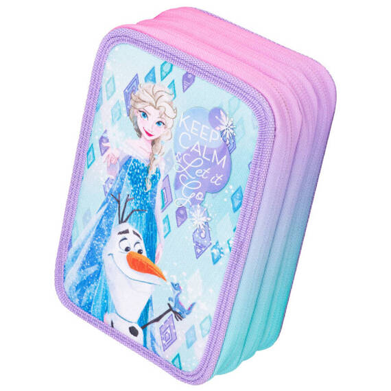 Piórnik potrójny z wyposażeniem Coolpack Jumper 3 Disney Core Frozen F067776