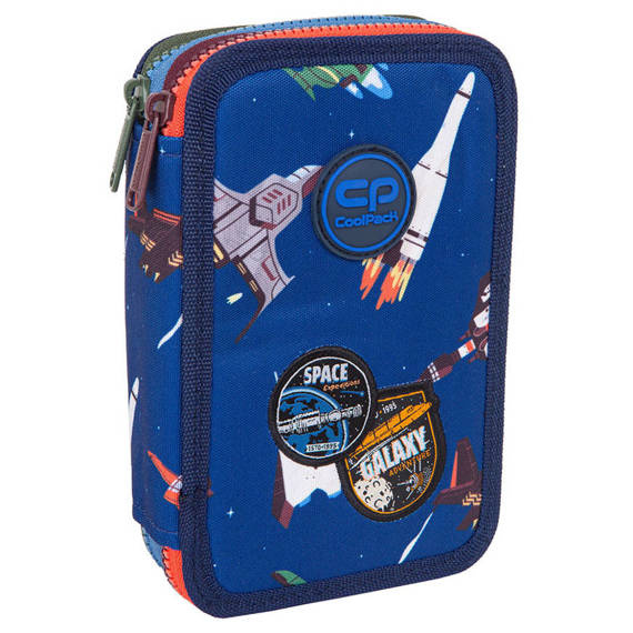 Piórnik szkolny podwójny z wyposażeniem CoolPack Jumper 2 Space Adventure F066764