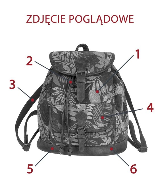 Plecak miejski Coolpack Fiesta Pastel Camo 84413CP nr A136