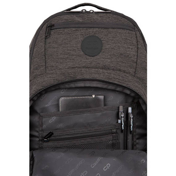 Plecak miejski Coolpack Grif Black F100637