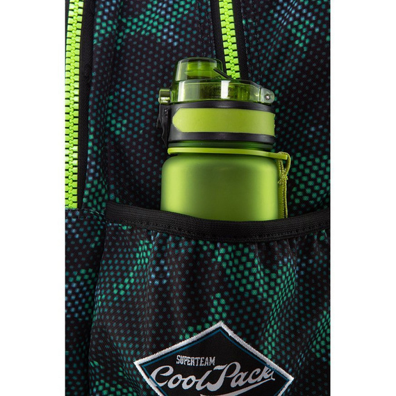 Plecak młodzieżowy Coolpack Bentley Badges Boys Green 48516CP nr B16151