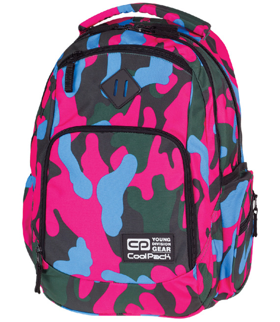 Plecak młodzieżowy Coolpack Break Camouflage Crimson 76562CP nr 871
