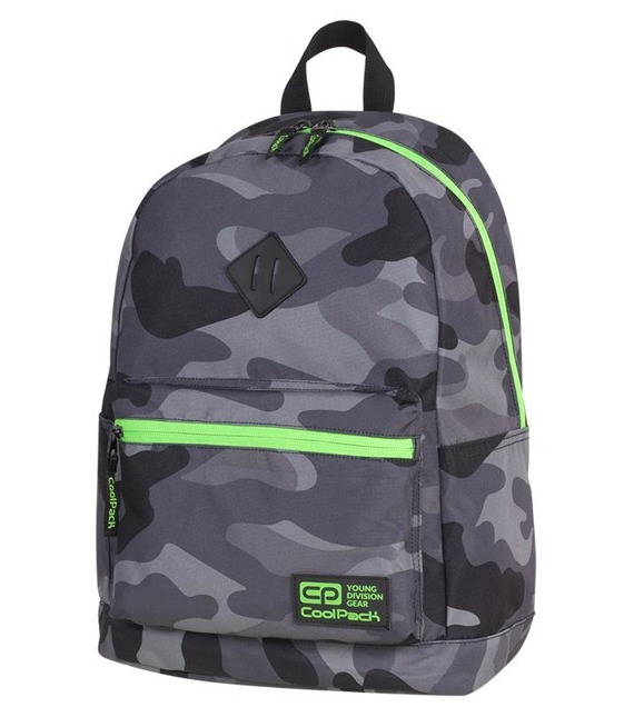 Plecak młodzieżowy Coolpack Cross Camo Green Neon 91558CP nr A372