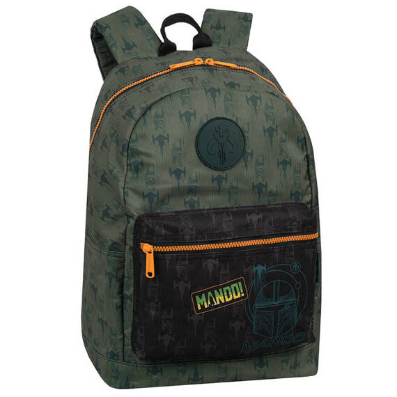 Plecak młodzieżowy Coolpack Cross Disney Core Mandalorian F026781