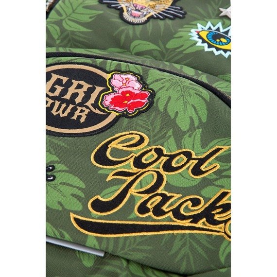 Plecak młodzieżowy Coolpack Dart Badges Girls Green 50434CP nr B19157
