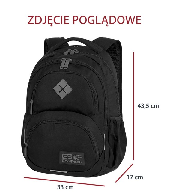 Plecak młodzieżowy Coolpack Dart Lemon/Violet 89456CP nr A399