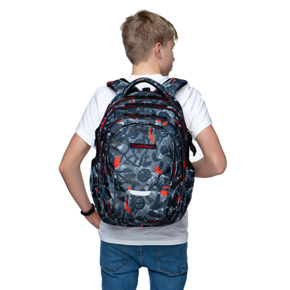 Plecak młodzieżowy szkolny CoolPack Factor Dark Cloud E02594