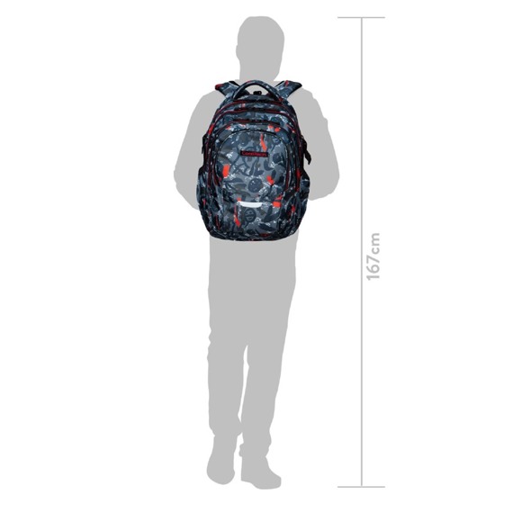 Plecak młodzieżowy szkolny CoolPack Factor Hashtag F002810