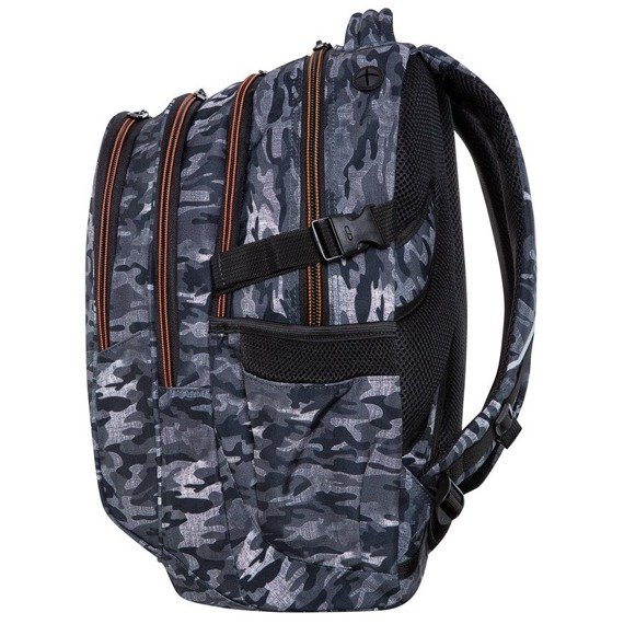 Plecak młodzieżowy szkolny CoolPack Factor Military Grey 73044CP C02186