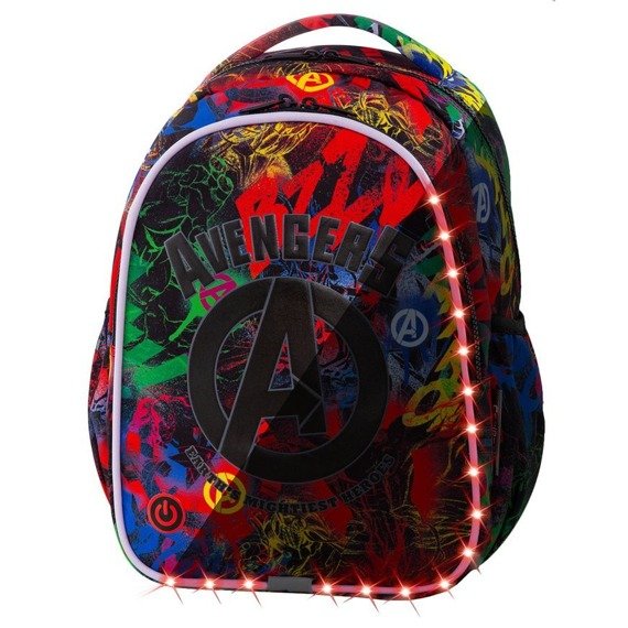 Plecak szkolny Coolpack Joy S LED Disney Avengers 45454CP B47307