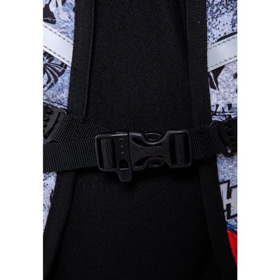 Plecak szkolny Coolpack Joy S LED Spiderman Black 44815CP B47303