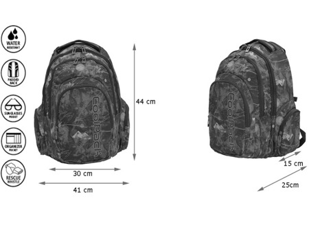 Plecak szkolny Coolpack Spark Hippie 62350CP