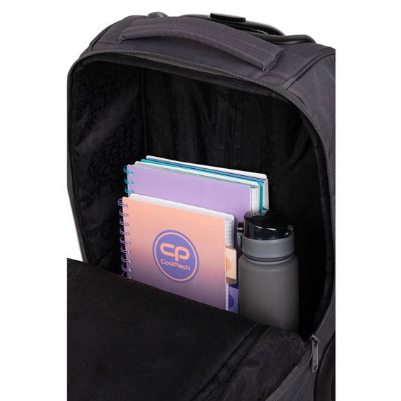 Plecak szkolny na kółkach CoolPack Compact RPET Grey F086639