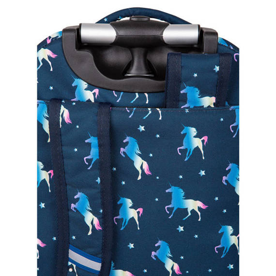 Plecak szkolny na kółkach CoolPack Starr Blue Unicorn F035670