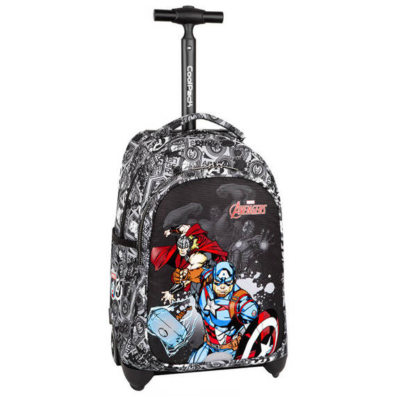 Plecak szkolny na kółkach Coolpack Jack Disney Core Avengers F107778