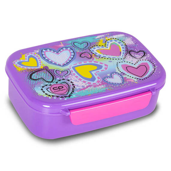 Śniadaniówka z przegródką Coolpack Foodyx Pastel Heart Z18832