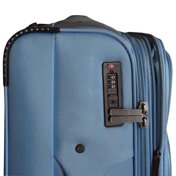 Średnia walizka na kółkach 24" Black Horse Lincoln KC-230069-24 niebieska